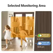 SmartVision 360° Security Camera – Motion Tracking & Night Vision